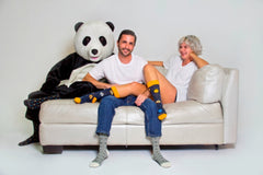 Sock Panda - Two Pairs Socks Per Month (Hers and His Mixed Subscription) - Great for Couples