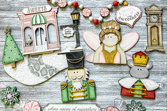 Holiday Tiered Tray Decor Box