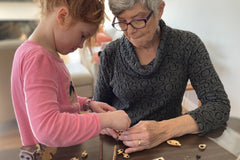 DIY Wooden Art Building Sets