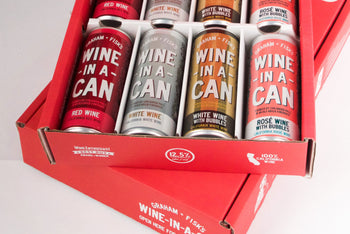 Graham + Fisk's Wine-In-A-Can Canned Wine Club 24-Pack