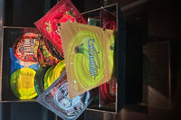 Display Fun size box. Glow in Dark , Flavors and Tattoos condoms