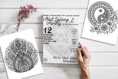 Adult Coloring Monthly