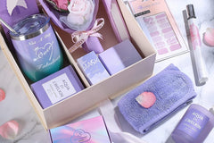 Wine Tumbler Scented Candle Spa Gift Box