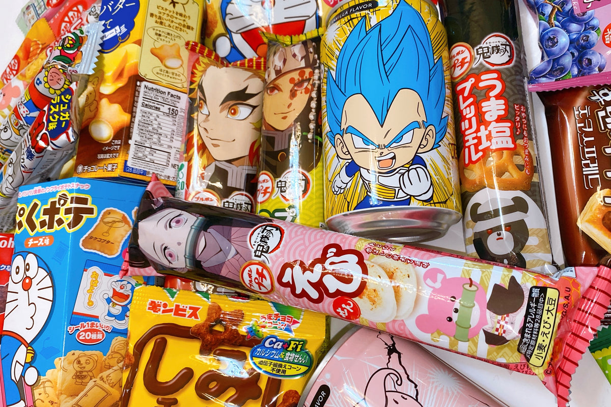 Anime Cartoon Asian Snack Box