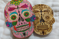 Earring, charm, ornament  - Laser cut/engraved  design ready for your crafty self to paint, decorate, gift to a friend, keep for your self.