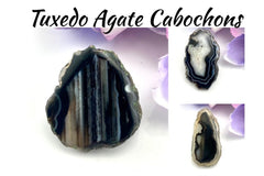 Natural Stone Cabochon Collection Box