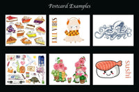 Monthly Postcard Box