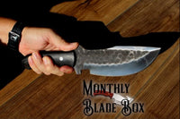 Monthly Handmade Knife/Blade Subscription Box! (Most Popular)