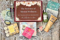 RBOMW DIY Miniature House Project Box. This box will include a book, a DIY miniature house kit, as well as 2-4 self care products.