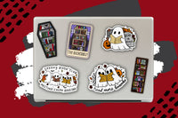 Sticker examples from our permanent line