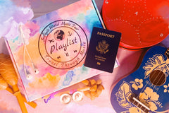 Gift a travel through music box. Featured in the Boston globe and forbes magazine. Travel and music lovers unite!