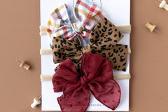 Hair Bow Headband Set Subscription (Set of 3 Bows Per Month)