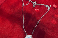 Pure silver jeweler necklace