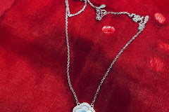 Pure silver jeweler necklace