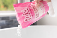 Laki Naturals Lavender & Rose Magnesium Bath Soaks will soothe, calm, hydrate the mind, body and soul.