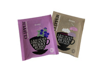 Clipper Organic Gourmet Teas including Berry Burst, Detox, Snore & Peace, and Lemon & Ginger Infustion 