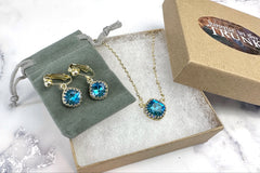 Fancy European Necklace & Earring Set