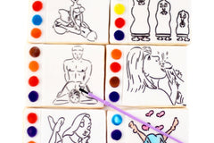 Paint Your Own Adult Sugar Cookie of the Month Club (6 Count)