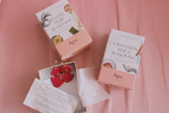 A Shark Week Survival Kit period subscription box featuring essential supplies for a comfortable and confident experience. 