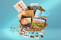 ART CARD CLUB SUBSCRIPTION BOX delivered to your doorstep with everything you need to make sending a little love easy and fun. 
