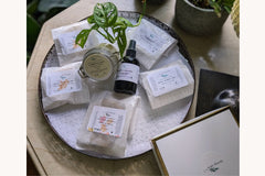 Best of Spring Box, by Create Elements. Made with only natural ingredients like lavender, oatmeal, honey, and Canadian maple syrup.