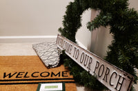 Seasonal Front Door Decor Box