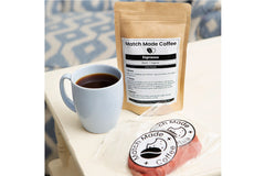 Match Made Coffee monthly subscription boxes include a new coffee and cookie match made in flavor heaven.