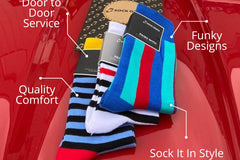SOCK GEEKS -  MONTHLY SOCK SUBSCRIPTION