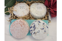 Popular Pink and Green Sea Salt Bath Bombs                                                                     
