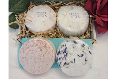 Popular Pink and Green Sea Salt Bath Bombs                                                                     