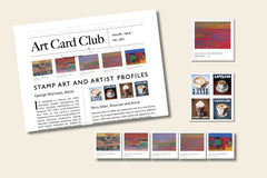 Profile of the Stamp Artist & Art that is included in the box. Plus  inspiration to help us become the note writer we always wanted to be.