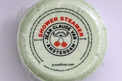 Jean Claude Van Amsterdam men's grooming box includes Bar Soap, Facial Moisturizer and Shower Steamer! 