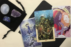 Tarot and Crystal Combo: Random Draw of 3 cards and 3 crystals (3rd week)