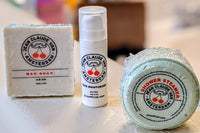 Jean Claude Van Amsterdam men's grooming box includes Bar Soap, Facial Moisturizer and Shower Steamer! 