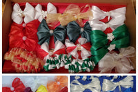 Past boxes show the variety of styles or colors we will provide. Each box tailored to month, season, holiday, or theme!