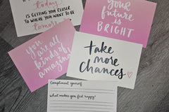 From the Dayna Lee Collection, these self-care cards with prompts will be sure to help you practice self-love and care.