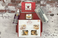 RBOMW DIY Miniature House Project Box. This box will include a book, a DIY miniature house kit, as well as 2-4 self care products.
