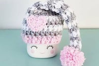Seasonal Marshmallow Mug Hat Farmhouse Tiered Tray Decor Box