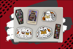 Vinyl Sticker Club - 4 to 6 High Quality Stickers with Unique Art - New Theme Each Month