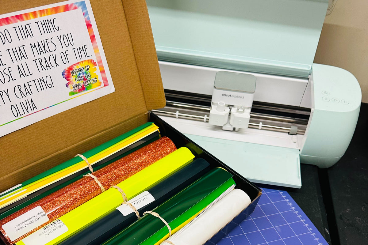 *Cricut Crafting Vinyl Box* -- Designed with the Crafter in Mind