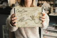 Vintage Craft Supplies Box