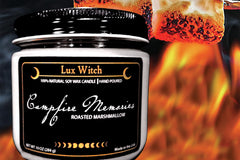 Campfire memories say it all. The sweet scent of roasted marshmallows and a scent of firewood. This candle is nostalgic.