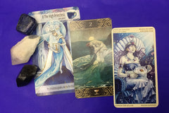 Tarot and Crystal Combo: Random Draw of 3 cards and 3 crystals (1st week)