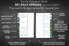 Compass Club | Monthly Motivation System with Planner & Mini-Course