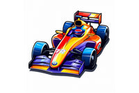 Example sticker from our box. Monthly themes vary; each box includes 15 high-quality, fully laminated stickers.