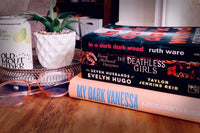 Crime mystery thriller books subscription box for book lovers gift for women, mothers day, gift for her