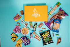 Image of Mexicrate Grande Box and candy.