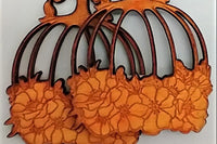 Earring, charm, ornament  - Laser cut/engraved  design ready for your crafty self to paint, decorate, gift to a friend, keep for your self.