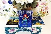 Books and t-shirts for girls -motivate and ignite the role of leadership in every girl, ages 8 -11 years old. 