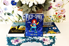 Books and t-shirts for girls -motivate and ignite the role of leadership in every girl, ages 8 -11 years old. 